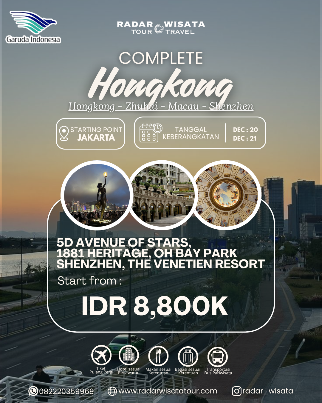 5D EXCITING SALE HONGKONG SHENZHEN ZHUHAI MACAU