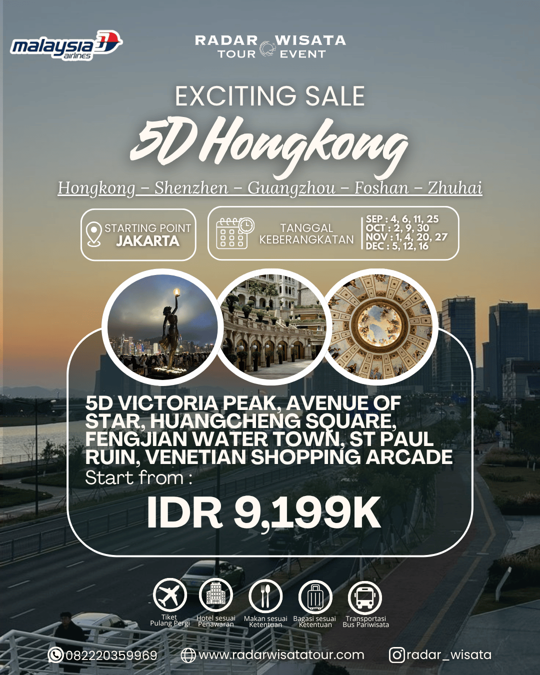 5D EXCITING SALE HONGKONG SHENZHEN ZHUHAI MACAU
