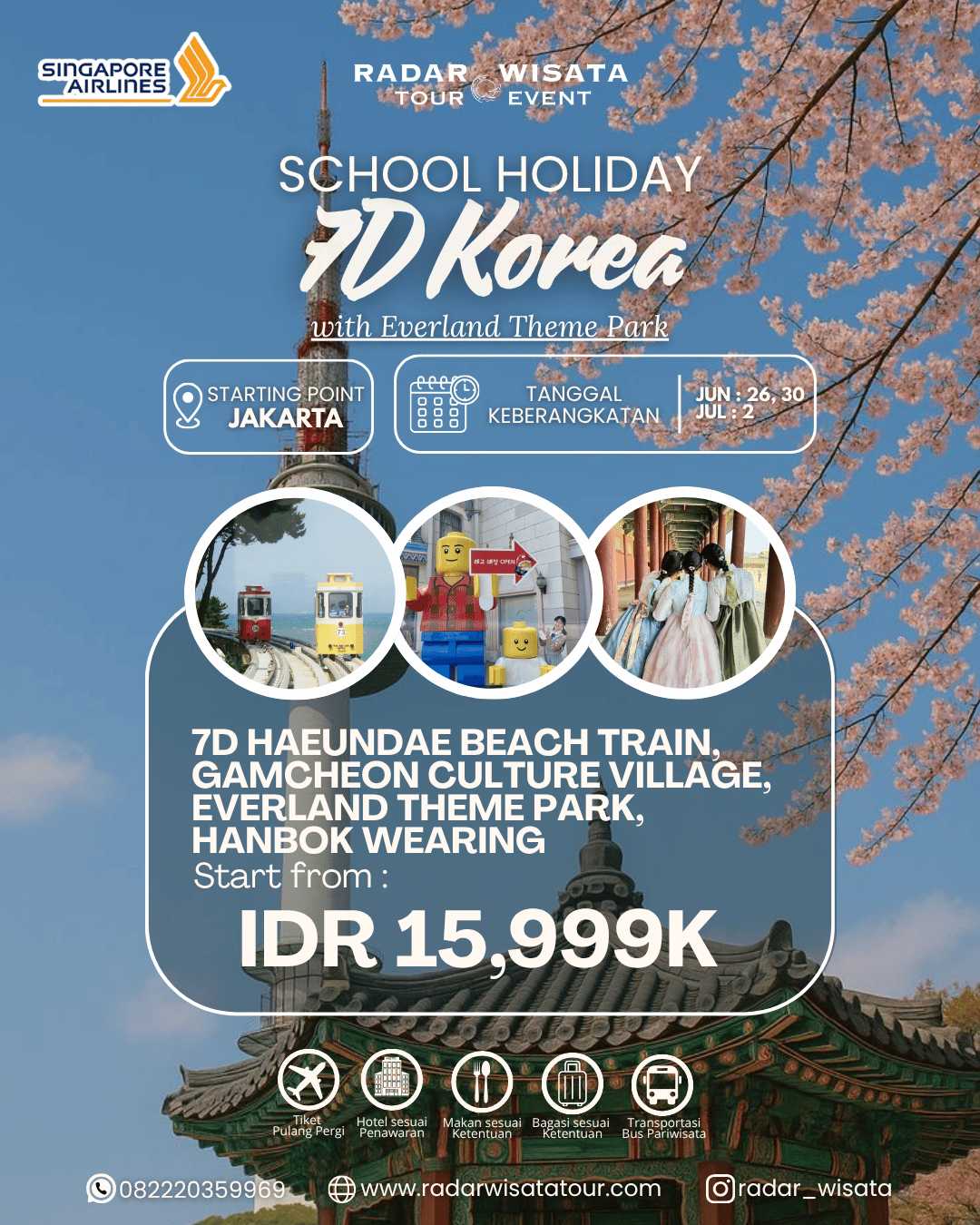 7D BUSAN SEOUL KOREA