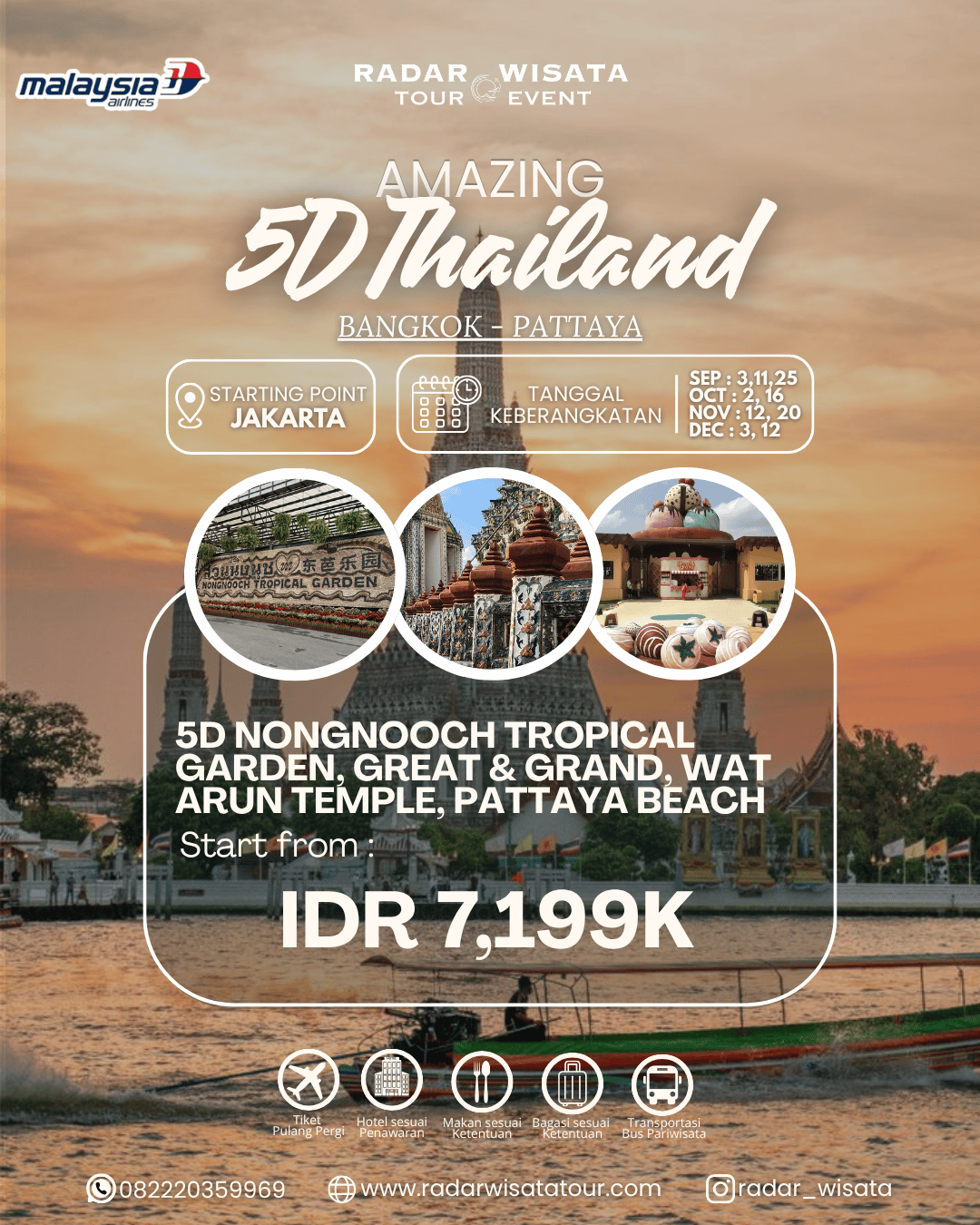 5D4N AMAZING BANGKOK - PATTAYA