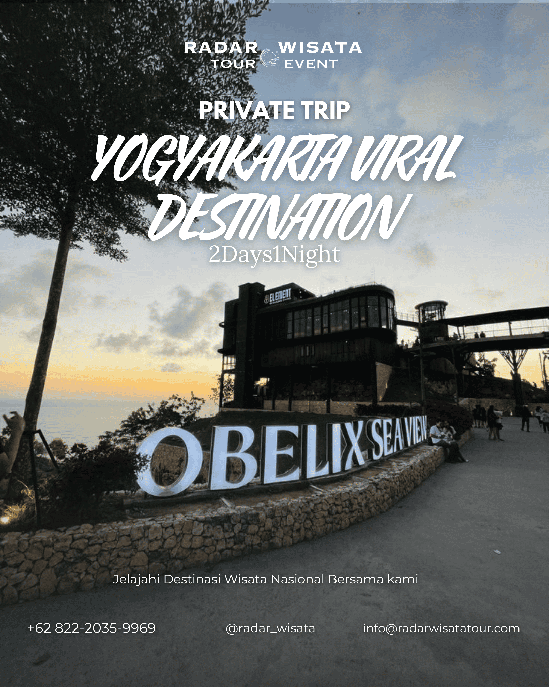 JOGJA VIRAL DESTINATION 2D1N
