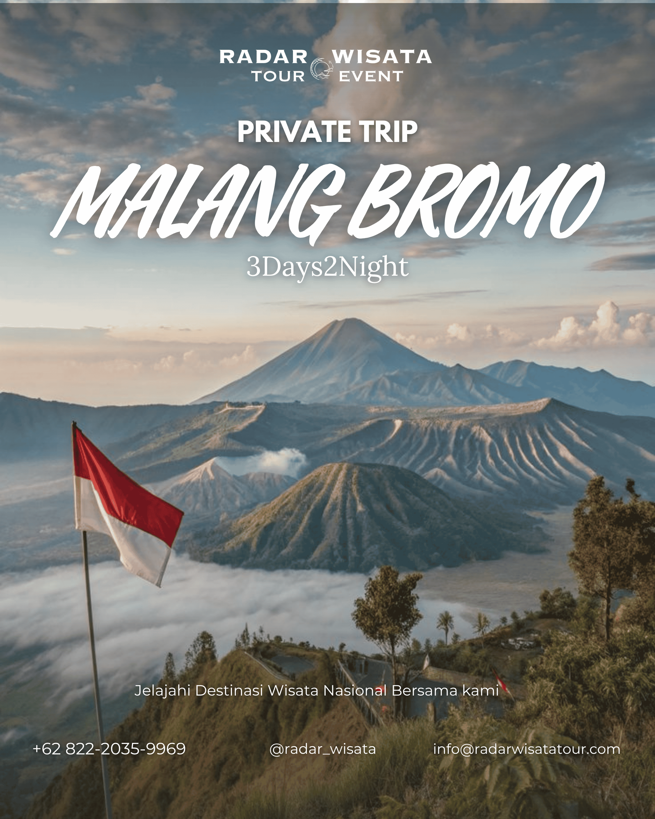 Malang Bromo 3D2N